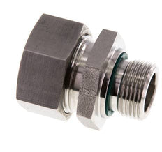 G 3/4'' Buitendraad x 28L RVS Rechte Snijring Koppeling met FKM Afdichting 160 Bar DIN 2353