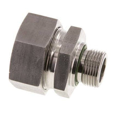 G 3/4'' Buitendraad x 35L RVS Rechte Snijring Koppeling met FKM Afdichting 160 Bar DIN 2353