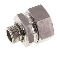 G 3/4'' Buitendraad x 35L RVS Rechte Snijring Koppeling met FKM Afdichting 160 Bar DIN 2353