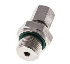 G 3/8'' Buitendraad x 6L RVS Rechte Snijring Koppeling met FKM Afdichting 315 Bar DIN 2353