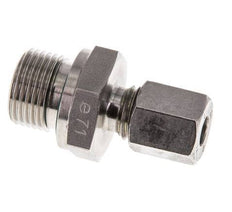G 3/8'' Buitendraad x 6L RVS Rechte Snijring Koppeling met FKM Afdichting 315 Bar DIN 2353