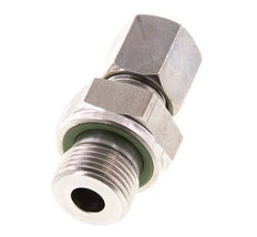 G 3/8'' Buitendraad x 6S RVS Rechte Snijring Koppeling met FKM Afdichting 630 Bar DIN 2353