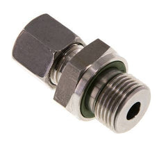 G 3/8'' Buitendraad x 8L RVS Rechte Snijring Koppeling met FKM Afdichting 315 Bar DIN 2353