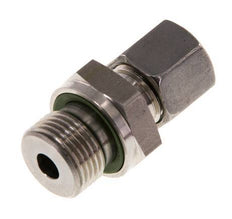 G 3/8'' Buitendraad x 8L RVS Rechte Snijring Koppeling met FKM Afdichting 315 Bar DIN 2353