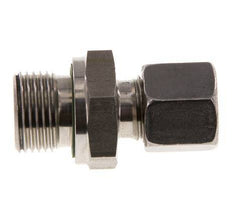 G 3/8'' Buitendraad x 8L RVS Rechte Snijring Koppeling met FKM Afdichting 315 Bar DIN 2353