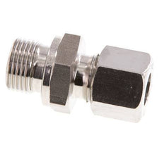 G 3/8'' Buitendraad x 10L RVS Rechte Snijring Koppeling met FKM Afdichting 315 Bar DIN 2353