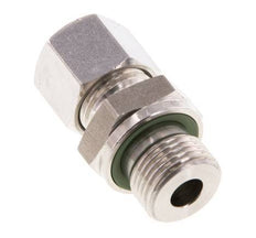 G 3/8'' Buitendraad x 10L RVS Rechte Snijring Koppeling met FKM Afdichting 315 Bar DIN 2353