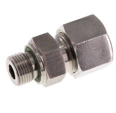 G 3/8'' Buitendraad x 14S RVS Rechte Snijring Koppeling met FKM Afdichting 630 Bar DIN 2353