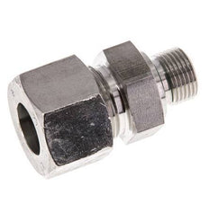 G 3/8'' Buitendraad x 16S RVS Rechte Snijring Koppeling met FKM Afdichting 400 Bar DIN 2353