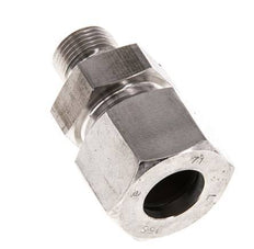 G 3/8'' Buitendraad x 16S RVS Rechte Snijring Koppeling met FKM Afdichting 400 Bar DIN 2353