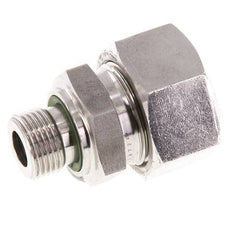 G 3/8'' Buitendraad x 18L RVS Rechte Snijring Koppeling met FKM Afdichting 315 Bar DIN 2353