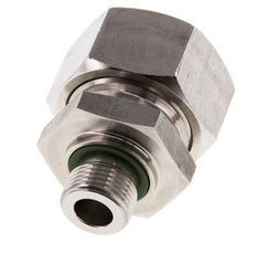 G 3/8'' Buitendraad x 22L RVS Rechte Snijring Koppeling met FKM Afdichting 160 Bar DIN 2353