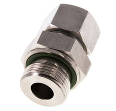 G 1'' Buitendraad x 20S RVS Rechte Snijring Koppeling met FKM Afdichting 400 Bar DIN 2353