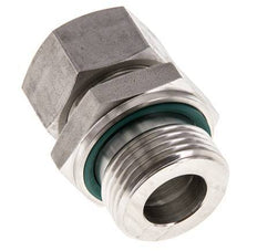 G 1'' Buitendraad x 22L RVS Rechte Snijring Koppeling met FKM Afdichting 160 Bar DIN 2353