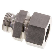 G 1'' Buitendraad x 30S RVS Rechte Snijring Koppeling met FKM Afdichting 400 Bar DIN 2353