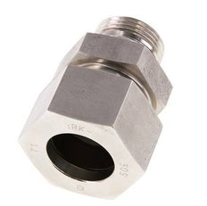 G 1'' Buitendraad x 30S RVS Rechte Snijring Koppeling met FKM Afdichting 400 Bar DIN 2353