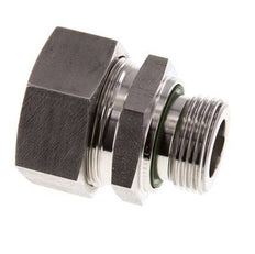 G 1'' Buitendraad x 35L RVS Rechte Snijring Koppeling met FKM Afdichting 160 Bar DIN 2353