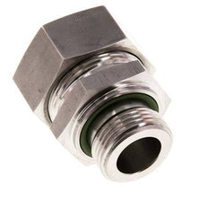 G 1'' Buitendraad x 35L RVS Rechte Snijring Koppeling met FKM Afdichting 160 Bar DIN 2353