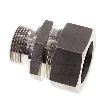 G 1'' Buitendraad x 35L RVS Rechte Snijring Koppeling met FKM Afdichting 160 Bar DIN 2353