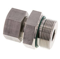 G 1 1/2'' Buitendraad x 25S RVS Rechte Snijring Koppeling met FKM Afdichting 400 Bar DIN 2353