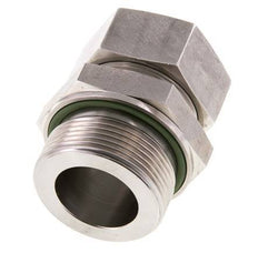 G 1 1/2'' Buitendraad x 35L RVS Rechte Snijring Koppeling met FKM Afdichting 160 Bar DIN 2353