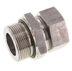 G 1 1/2'' Buitendraad x 35L RVS Rechte Snijring Koppeling met FKM Afdichting 160 Bar DIN 2353