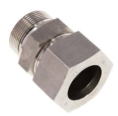 G 1 1/2'' Buitendraad x 38S RVS Rechte Snijring Koppeling met FKM Afdichting 315 Bar DIN 2353