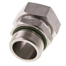 G 1 1/2'' Buitendraad x 42L RVS Rechte Snijring Koppeling met FKM Afdichting 160 Bar DIN 2353