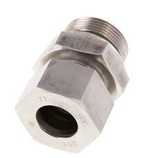 G 1 1/4'' Buitendraad x 25S RVS Rechte Snijring Koppeling met FKM Afdichting 400 Bar DIN 2353