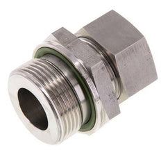 G 1 1/4'' Buitendraad x 28L RVS Rechte Snijring Koppeling met FKM Afdichting 160 Bar DIN 2353