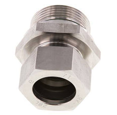 G 1 1/4'' Buitendraad x 28L RVS Rechte Snijring Koppeling met FKM Afdichting 160 Bar DIN 2353