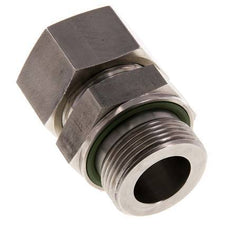 G 1 1/4'' Buitendraad x 30S RVS Rechte Snijring Koppeling met FKM Afdichting 400 Bar DIN 2353