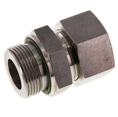 G 1 1/4'' Buitendraad x 30S RVS Rechte Snijring Koppeling met FKM Afdichting 400 Bar DIN 2353