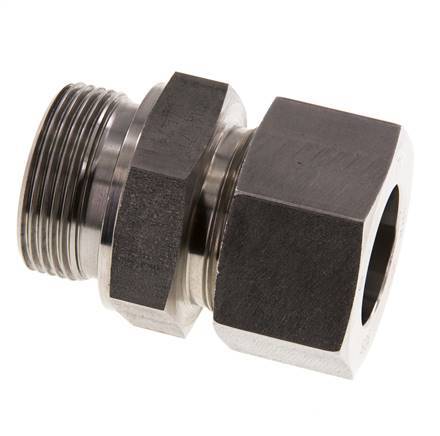 G 1 1/4'' Buitendraad x 30S RVS Rechte Snijring Koppeling met FKM Afdichting 400 Bar DIN 2353