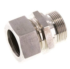 G 1 1/4'' Buitendraad x 35L RVS Rechte Snijring Koppeling met FKM Afdichting 160 Bar DIN 2353