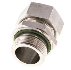 G 1 1/4'' Buitendraad x 35L RVS Rechte Snijring Koppeling met FKM Afdichting 160 Bar DIN 2353