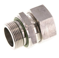 G 1 1/4'' Buitendraad x 35L RVS Rechte Snijring Koppeling met FKM Afdichting 160 Bar DIN 2353