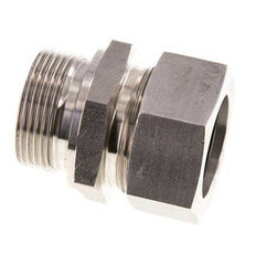G 1 1/4'' Buitendraad x 35L RVS Rechte Snijring Koppeling met FKM Afdichting 160 Bar DIN 2353