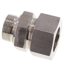 G 1 1/4'' Buitendraad x 38S RVS Rechte Snijring Koppeling met FKM Afdichting 315 Bar DIN 2353