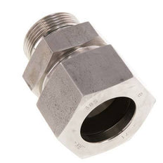 G 1 1/4'' Buitendraad x 38S RVS Rechte Snijring Koppeling met FKM Afdichting 315 Bar DIN 2353