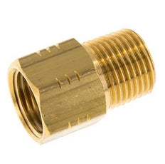 R 1/2'' x 1/2'' NPT M/F Messing Verloopring 16 Bar - Hydrauliek