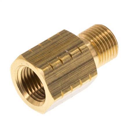G 1/8'' x 1/8'' NPT M/F Brass Reducing Ring 16 Bar - Hydraulic