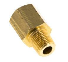 R 1/8'' x 1/8'' NPT M/F Messing Verloopring 16 Bar - Hydrauliek