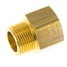 R 3/4'' x 3/4'' NPT M/F Messing Verloopring 16 Bar - Hydrauliek