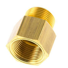 R 3/4'' x 3/4'' NPT M/F Messing Verloopring 16 Bar - Hydrauliek