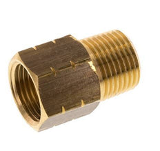 3/8'' NPT x G 3/8'' M/F Messing Verloopring 16 Bar - Hydrauliek