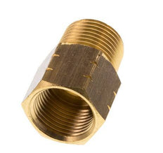 3/8'' NPT x G 3/8'' M/F Messing Verloopring 16 Bar - Hydrauliek