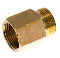 G 1'' x 1'' NPT M/F Messing Verloopring 16 Bar - Hydrauliek