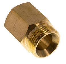 G 1'' x 1'' NPT M/F Messing Verloopring 16 Bar - Hydrauliek