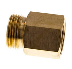 G 1'' x 1'' NPT M/F Messing Verloopring 16 Bar - Hydrauliek